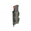 SOFT SHELL PISTOL MAG POUCH WITH MOLLE CLIP - OLIVE [TMC]