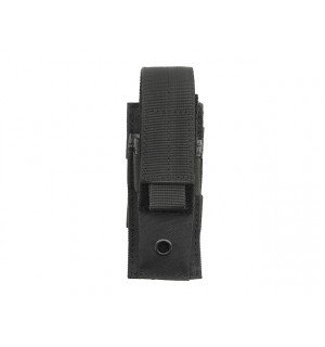 SINGLE POUCH FOR PISTOL MAGAZINES - BLACK [8FIELDS]