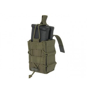 MOLLE DOUBLE RIFLE MAG SPEED POUCH - OLIVE [8FIELDS]