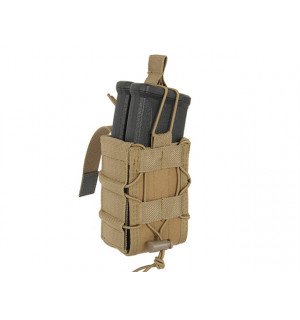 MOLLE DOUBLE RIFLE MAG SPEED POUCH - COYOTE [8FIELDS]