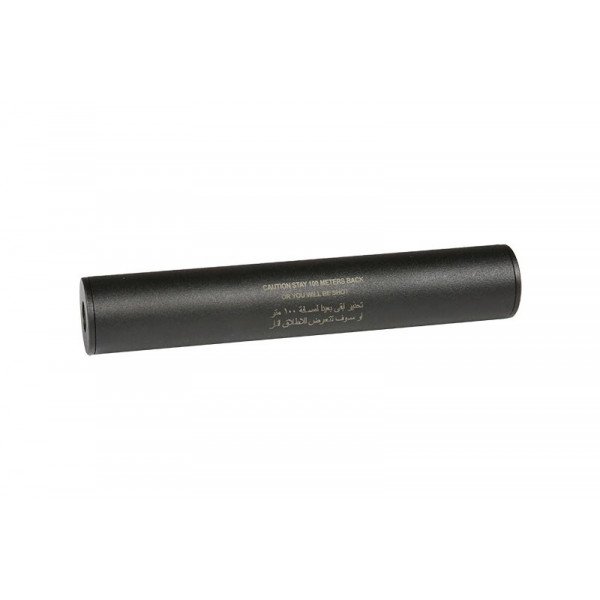 [AE] Глушитель страйкбольный Stay 100 meters back Covert Tactical PRO 35x200mm