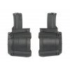 [BATTLE AXE] электро-бункер для МП5 с Саунд-контролем 1200RD ELECTRIC DRUM MAGAZINE FOR MP5 (SOUND CONTROL) - BLACK