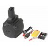 [BATTLE AXE] электро-бункер для МП5 с Саунд-контролем 1200RD ELECTRIC DRUM MAGAZINE FOR MP5 (SOUND CONTROL) - BLACK