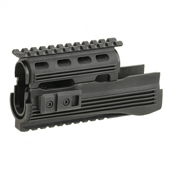 UPPER AND LOWER RAILED HAND GUARD FOR AK. ЦЕВЬЕ С RIS ДЛЯ АК 74 [CYMA]