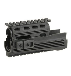 UPPER AND LOWER RAILED HAND GUARD FOR AK. ЦЕВЬЕ С RIS ДЛЯ АК 74 [CYMA]