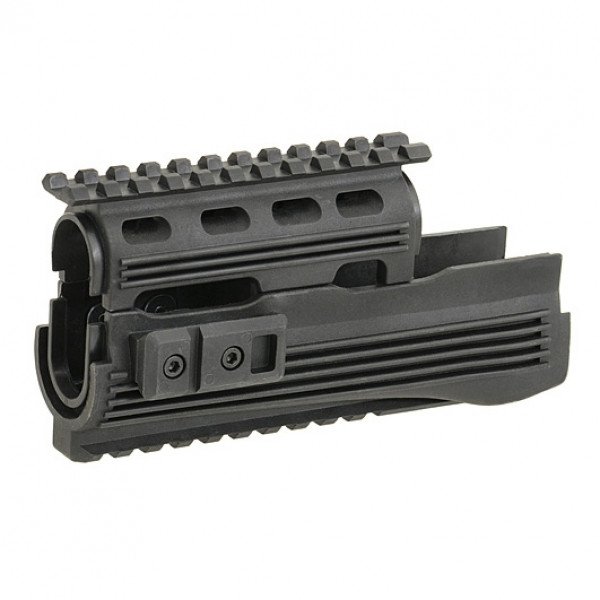 UPPER AND LOWER RAILED HAND GUARD FOR AK. ЦЕВЬЕ С RIS ДЛЯ АК 74 [CYMA]