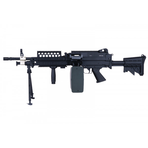 [A&K] M249 MK46 - BLACK