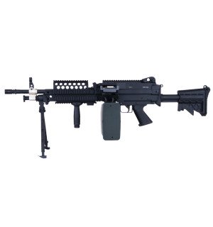 [A&K] M249 MK46 - BLACK