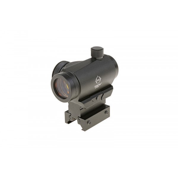 КОЛЛИМАТОРНЫЙ ПРИЦЕЛ T-1 BLACK 1x20 - НА ВЫСОКОЙ И НИЗКОЙ НОГЕ [PCS]