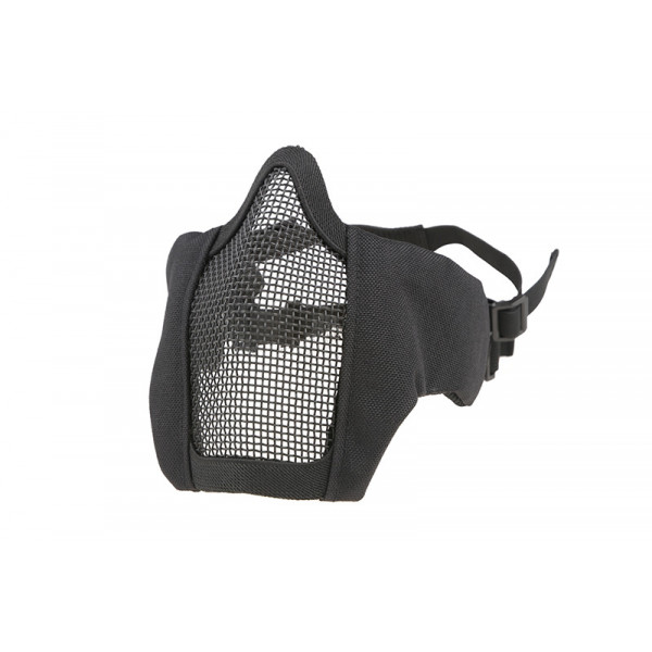 Half Face Mesh Mask 2.0 - Black [PJ]
