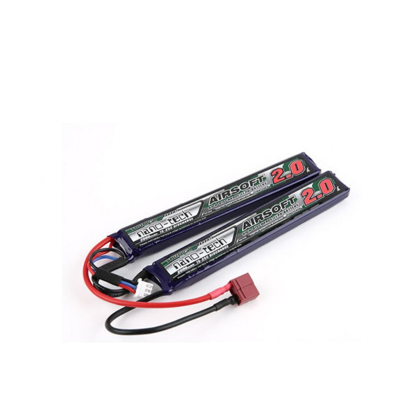 TURNIGY NANO-TECH 7.4V 2000 MAH 15-25 UNIVERSAL 1+1