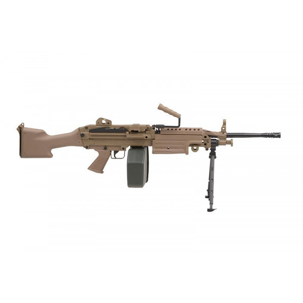 [A&K] пулемет M249 Mk 2 Tan