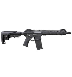 Страйкбольна штурмова гвинтівка X C.A.T. AR-15 Versatile 10 FE - чорна [Arcturus] з прикладом "Com-spec"