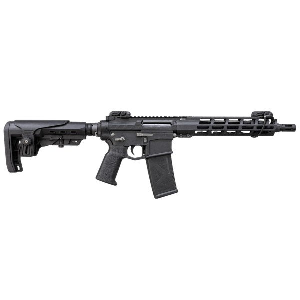 Страйкбольна штурмова гвинтівка X C.A.T. AR-15 Versatile 10 FE - чорна [Arcturus] з прикладом "Com-spec"