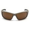 Окуляри Venture Gear Tactical Howitzer Tan (bronze) Anti-Fog, коричневі в пісочній оправі
