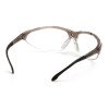 Окуляри Pyramex Rendezvous Crystal Gray (clear) Anti-Fog, прозорі в сірій напівпрозорій оправі