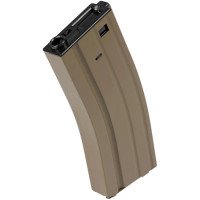 350rd hi-cap magazine for M4/M16 type replicas - Tan (Cyma)