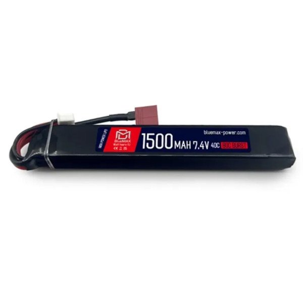 Акумулятор BlueMax LiPo 7.4V 1500mAh 40C