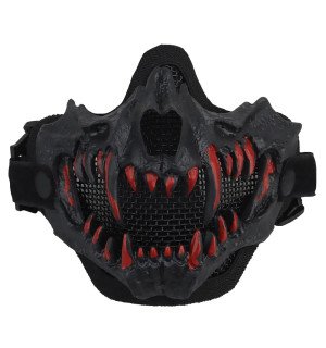 Маска для страйкболу WoSport Fangs Mask Black