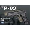 Пістолет страйкбольний ASG CZ P-09. Blowback. Tan Green Gas