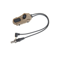 Wosport подвійна виносна кнопка (2.5mm/SF) FL-ACC-06 Tan Wosport подвійна виносна кнопка (2.5mm/SF) FL-ACC-06 Tan