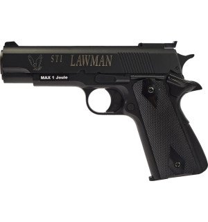 Пістолет страйкбольний ASG STI Lawman Green Gas