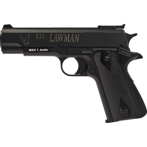 Пістолет страйкбольний ASG STI Lawman Green Gas