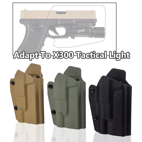 Тактична кобура G17/19/19X/45 з ліхтарем X300