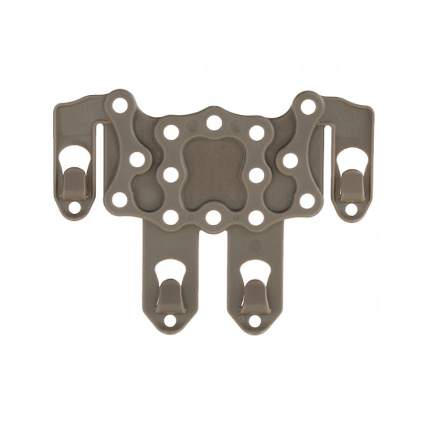 PALS/MOLLE ADAPTER PLATFORM FOR HOLSTER - TAN [FMA]