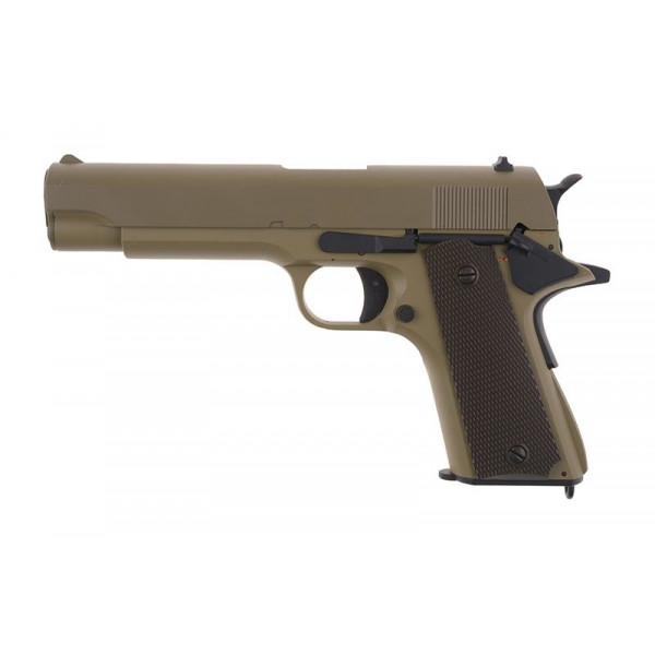 [CYMA] Пистолет Colt AEP CM123 - tan