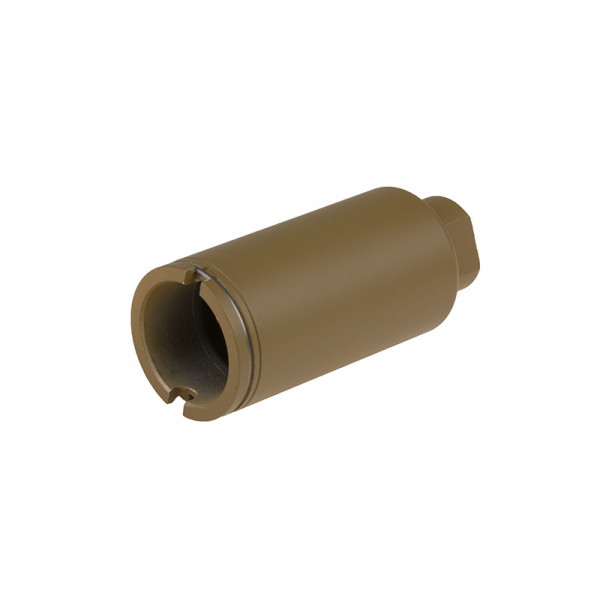 [NUPROL] Пламегаситель Gas Concentrating Copperhead Flash Hider - Tan